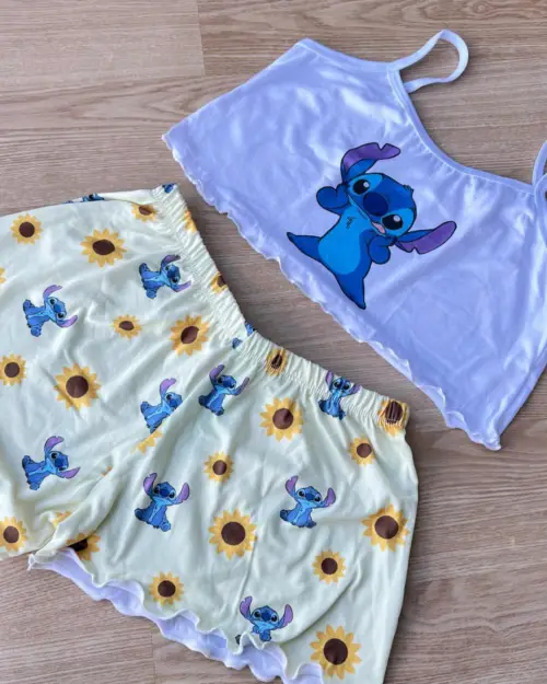Baby Doll Stitch Girassol