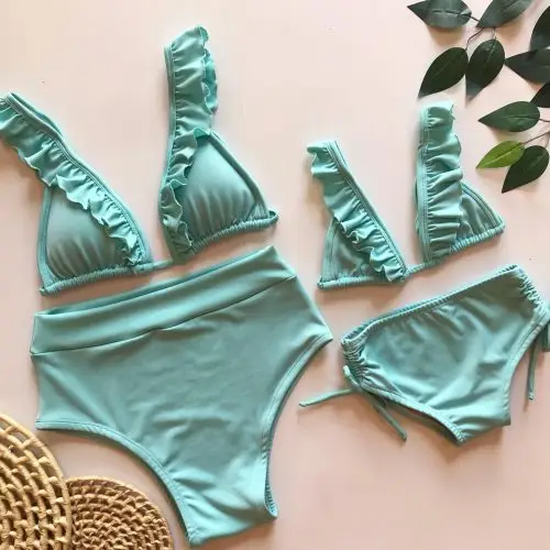 Conjunto Mãe e Filha WaveWhirlElegance