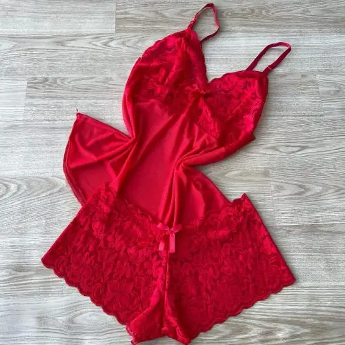 Baby Doll Com Renda